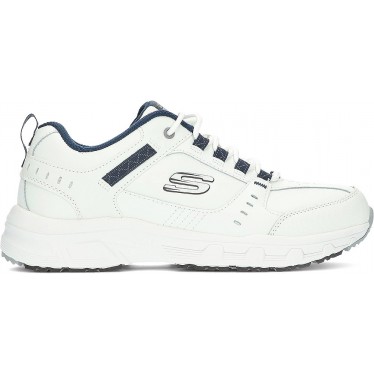 SKECHERS SPORTIVI VESTIBILITA' RILASSATA REDWICK 51896 WHITE