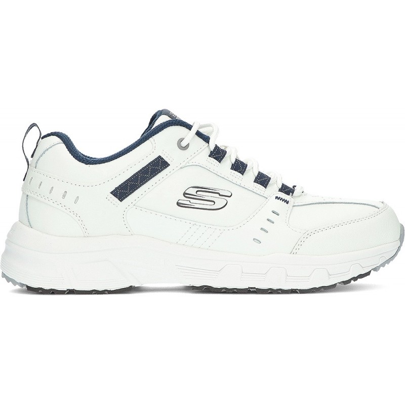 SKECHERS SPORTIVI VESTIBILITA' RILASSATA REDWICK 51896 WHITE