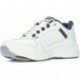 SKECHERS SPORTIVI VESTIBILITA' RILASSATA REDWICK 51896 WHITE