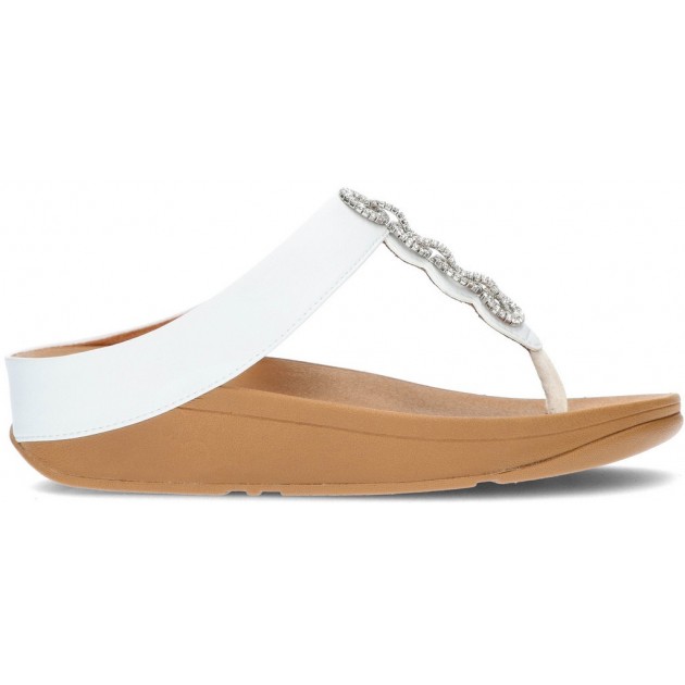 SANDALI FITFLOP FINE SPARKLE WHITE SANDALI FITFLOP FINE SPARKLE WHITE