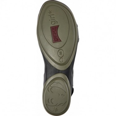 SANDALI CAMPER DESTRO RAGAZZA K201514 BLACK