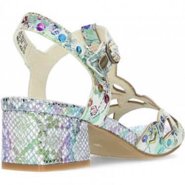 LAURA VITA HUCBIO SCARPE CON TACCO FLORAL_BLANCO