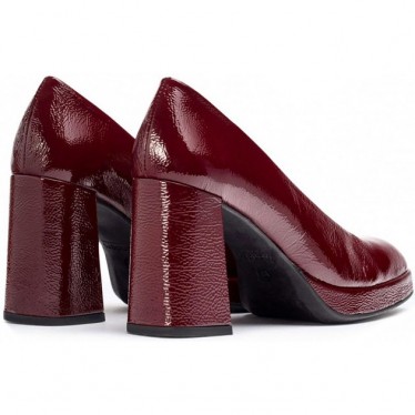 MERAVIGLIE CAPITANO H-5921 SCARPE CON TACCO BURDEOS