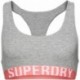 TOP SUPERDRY W3110356A BRACCIALE CROP LOGO GREY