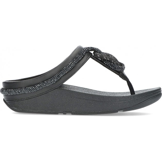 SANDALI FITFLOP FINE FQ3 BLACK SANDALI FITFLOP FINE FQ3 BLACK