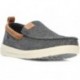 MOCASSINI DUDE WALLY GRIP IN LANA MOC CHARCOAL