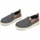 MOCASSINI DUDE WALLY GRIP IN LANA MOC CHARCOAL