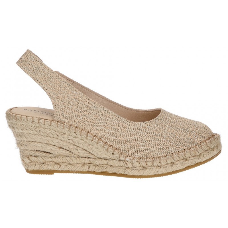 RAMONCINAS ESPADRILLES VIBORA 5 CORDE BEIGE