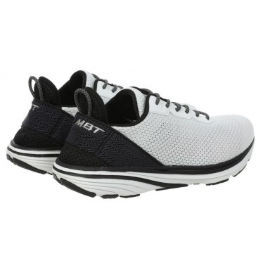 SNEAKERS MBT GADI ALLACCIATE M. BLACK_WHITE