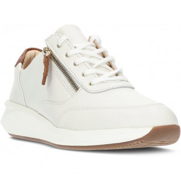 SNEAKERS CLARKS UN RIO ZIP WHITE