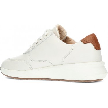 SNEAKERS CLARKS UN RIO ZIP WHITE