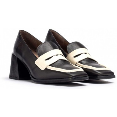SCARPE CON TACCO MERAVIGLIE FIODOR H-4351 NEGRO