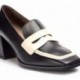 SCARPE CON TACCO MERAVIGLIE FIODOR H-4351 NEGRO