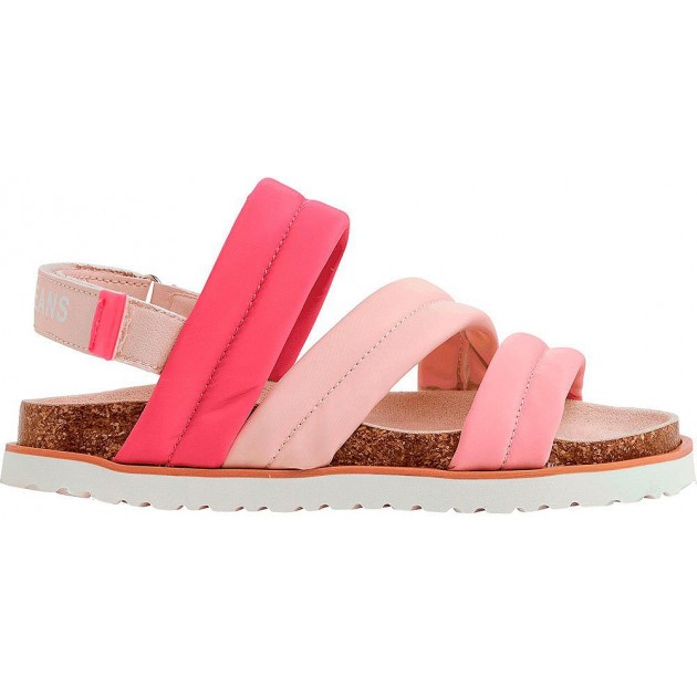 SANDALO PEPE JEANS BERLIN CLOUD G PGS90196 PINK SANDALO PEPE JEANS BERLIN CLOUD G PGS90196 PINK