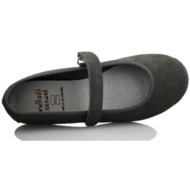 VULLADI SERRAJE PU RAGAZZA BALLERINA COMODA 6408 GRIS