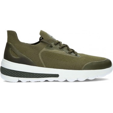 SNEAKERS GEOX SFERICA U35BAA OLIVE