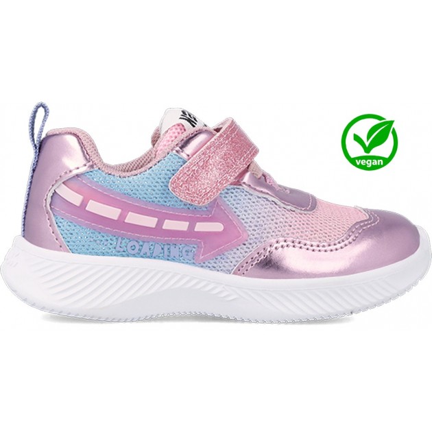 SNEAKER CON GARVALIN LEGGERO 231805 VEGAN ROSA SNEAKER CON GARVALIN LEGGERO 231805 VEGAN ROSA