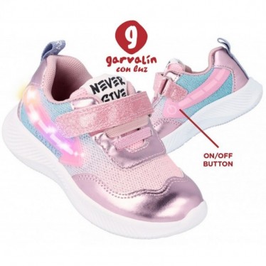 SNEAKER CON GARVALIN LEGGERO 231805 VEGAN ROSA