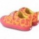 AGATHA RUIZ DE LA PRADA SNEAKER IN TELA CON CUORI 232927 NARANJA_ROSA_CORAZONES