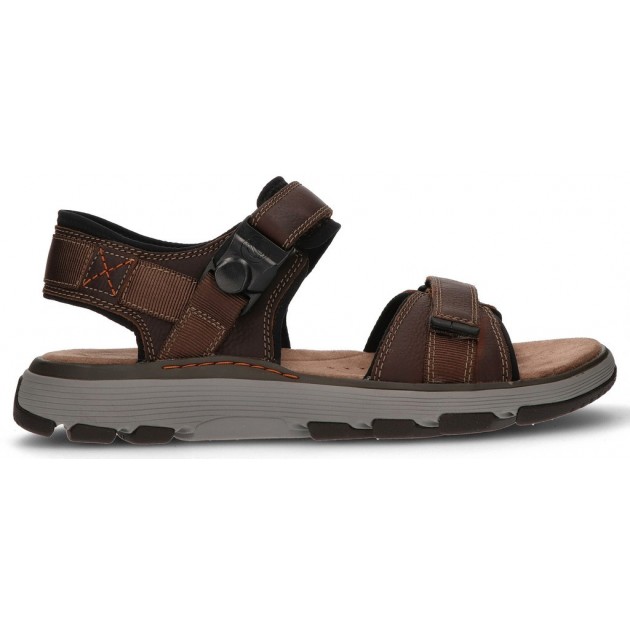 CLARKS SANDALO UN TREK PARTE 26131 BROWN CLARKS SANDALO UN TREK PARTE 26131 BROWN