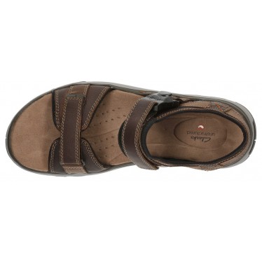 CLARKS SANDALO UN TREK PARTE 26131 BROWN