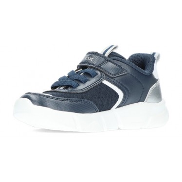 SNEAKERS GEOX J ARIL J16DMA NAVY