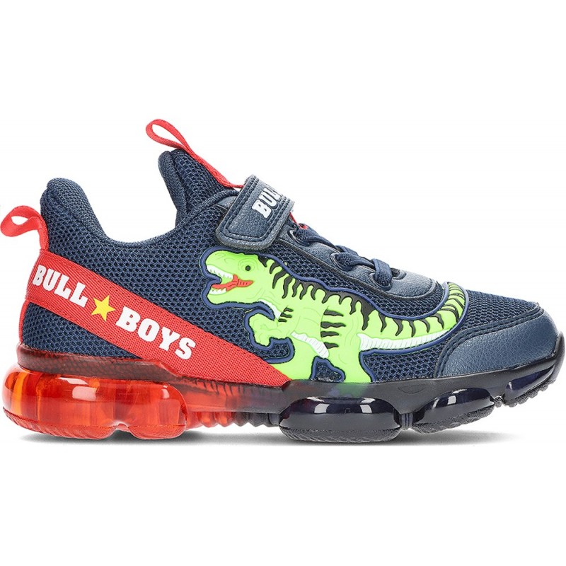 BULL BOYS T-REX SPORT CON LUCE DNAL-2130 AZUL