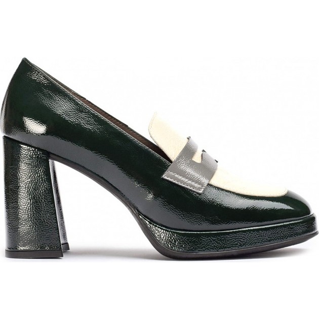 WONDERS H-5925 MOCASSINO CON TACCO CREAM WONDERS H-5925 MOCASSINO CON TACCO CREAM