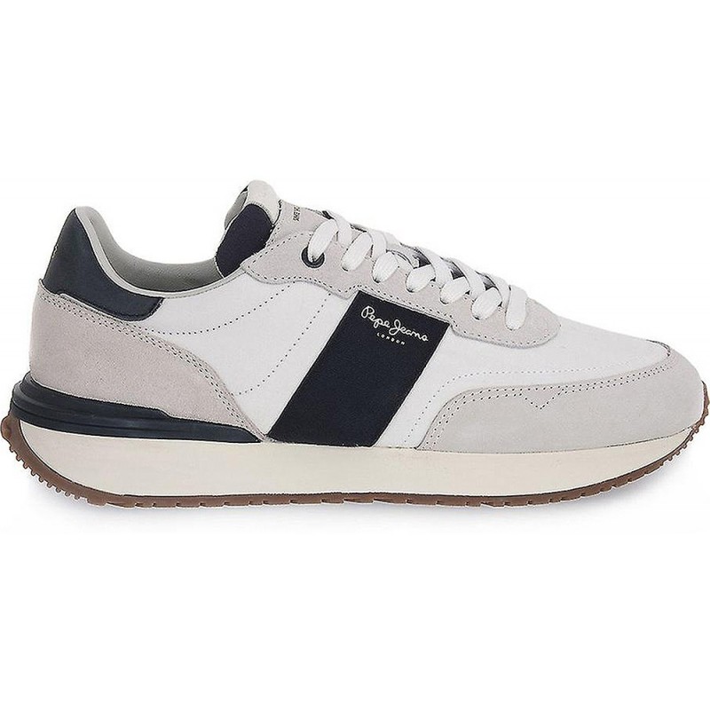 DEPORTIVA PEPE JEANS BUSTER TAPE PMS60006 WHITE