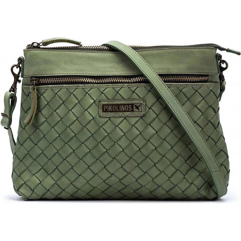 BORSA A TRACOLLA PIKOLINOS FAURA WHA-181 MINT_GREEN