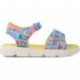 AGATHA RUIZ DE LA PRADA SANDALI STAMPATI 232955 JEANS