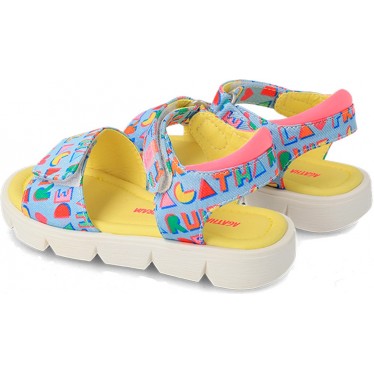 AGATHA RUIZ DE LA PRADA SANDALI STAMPATI 232955 JEANS