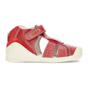 SANDALI BIOMECANICI BAMBINI 212134 ROJO