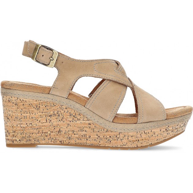 SANDALI CLARKS ELLERIRAE NOUGAT