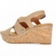 SANDALI CLARKS ELLERIRAE NOUGAT