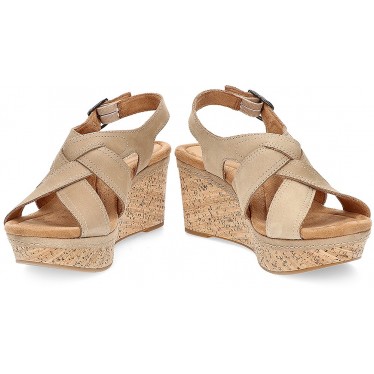 SANDALI CLARKS ELLERIRAE NOUGAT