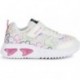 GEOX ASSISTER JUNIOR MINNIE SPORT CON LUCE J45E9D BLANCO