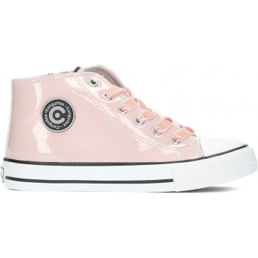 SNEAKERS ALTE IN VERNICE CONGUITOS 283009 ROSA