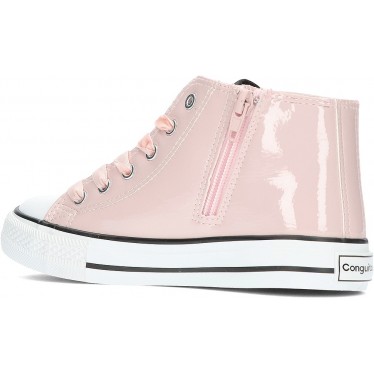 SNEAKERS ALTE IN VERNICE CONGUITOS 283009 ROSA