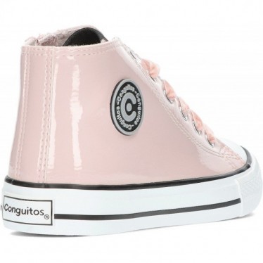 SNEAKERS ALTE IN VERNICE CONGUITOS 283009 ROSA