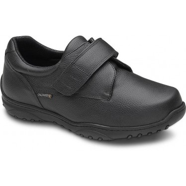 SCARPE CALZAMEDI CON VELCRO 2090 NEGRO