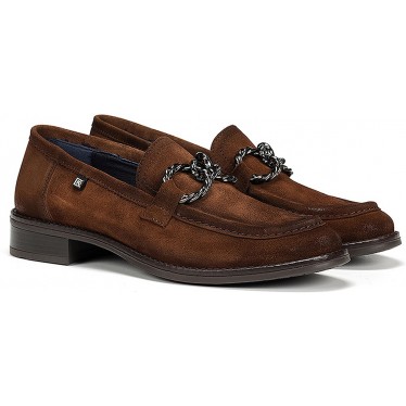 MOCASSINO FLUCHOS HARVARD DORKING D9117 CUERO