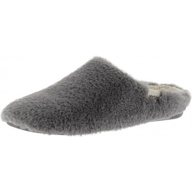 PANTOFOLE VICTORIA 1081101 CAPELLO MORBIDO GRIS