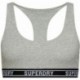 TOP SUPERDRY W3110357A RACCOLTO MULTILOGO GREY