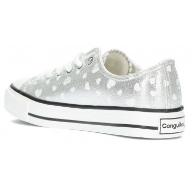 SNEAKERS CONGUITO LUCIDI 28390 PLATA