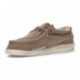 SCARPE DUDE WALLY WASHED 1115 WALNUT