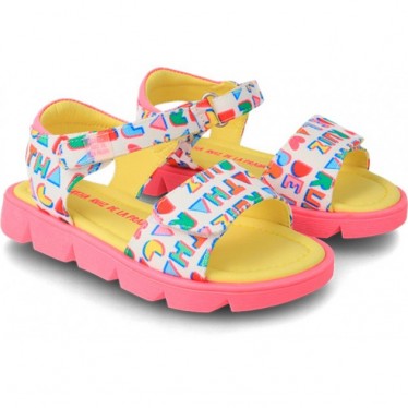 AGATHA RUIZ DE LA PRADA SANDALI STAMPATI 232955 BLANCO