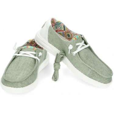 DUDE WENDY BOHO SCARPE OLIVE