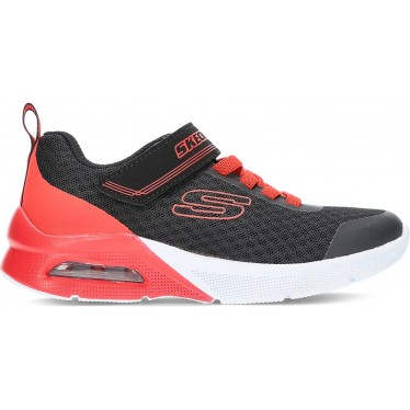 SKECHERS SPORTIVI MICROSPEC MAX GORVIX 403773L BLACK_RED