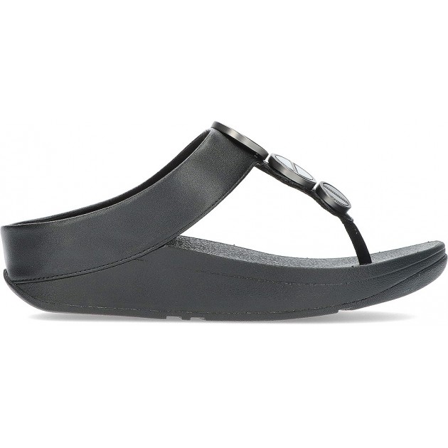 SANDALI FITFLOP HALO FE5 BLACK SANDALI FITFLOP HALO FE5 BLACK
